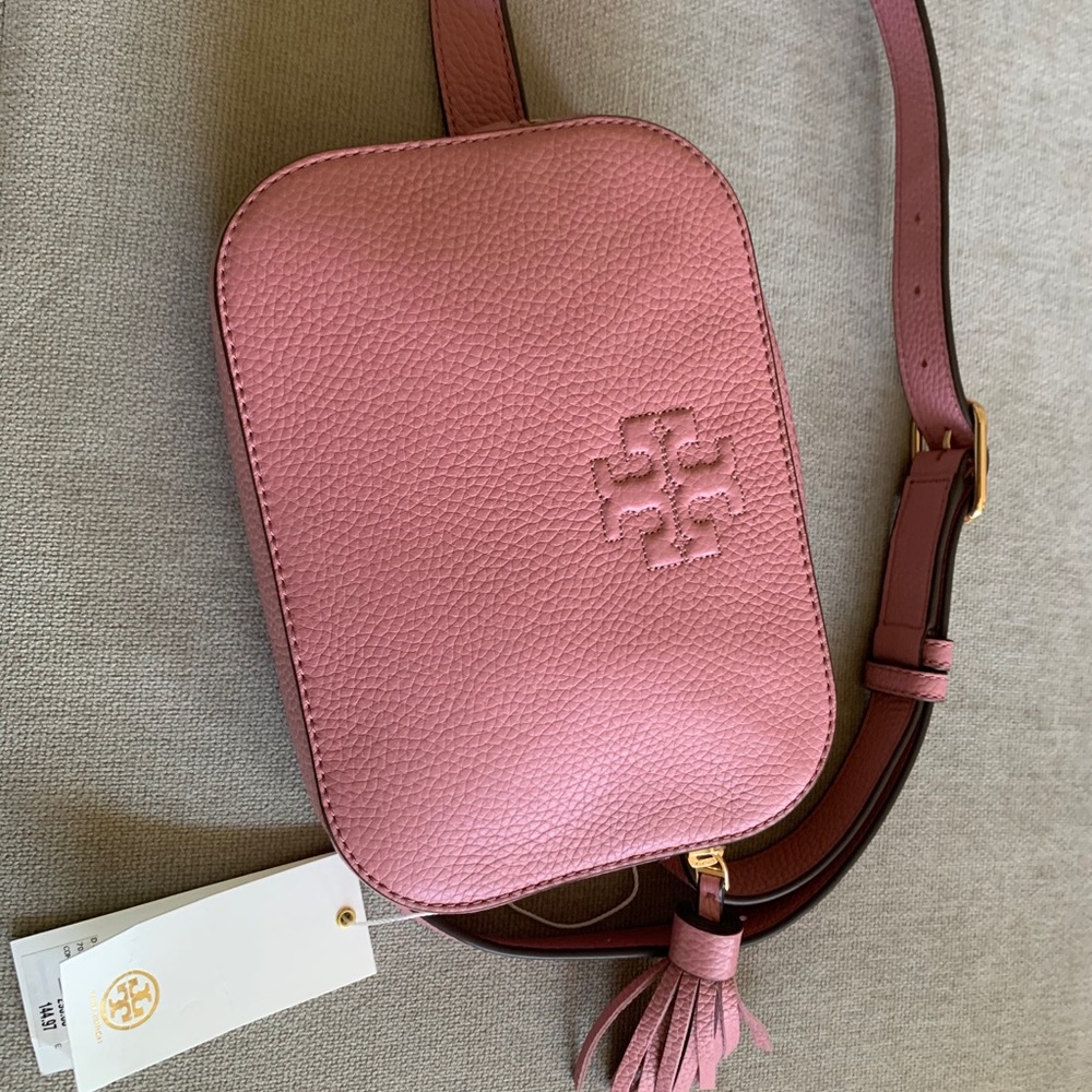Tory Burch Thea Belt Bag - pink magnolia! NWT!!